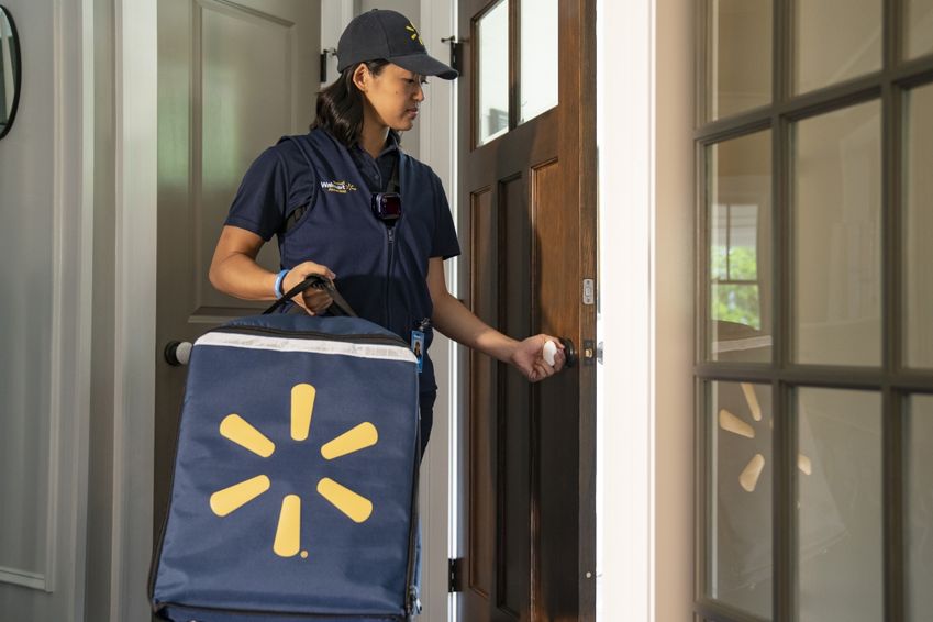 Walmart rust bezorgers uit met camera voor 'InHome Delivery'