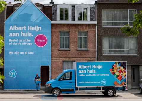 Albert Heijn breidt bezorggebied in België uit