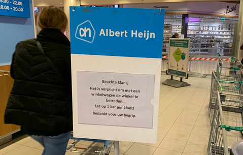 Supermarkten verbaasd over opmerking Rutte