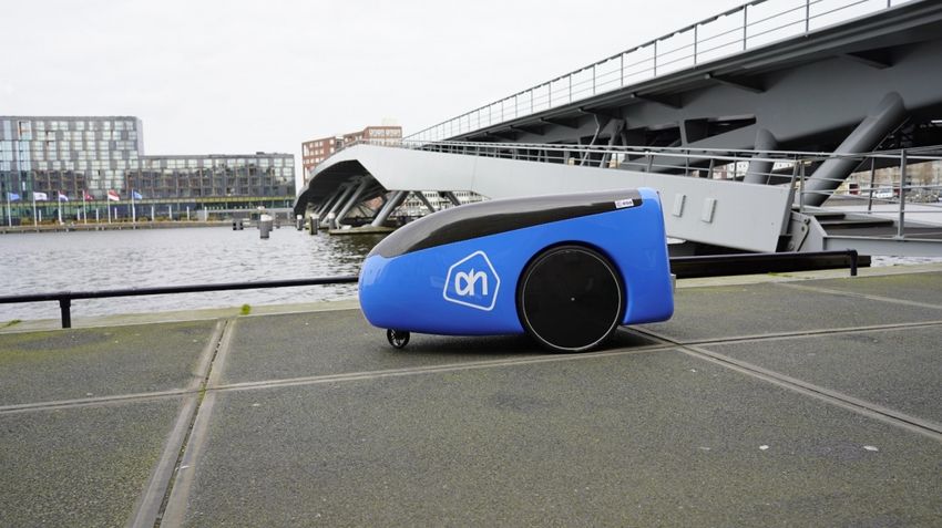Albert Heijn experimenteert met bezorgrobot
