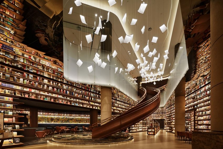 De boekenwinkels in China blijven betoveren