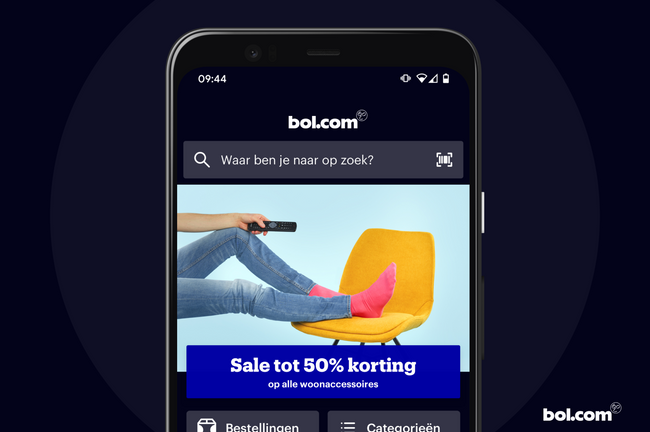 Appdate: Bol.com gaat 'op zwart'