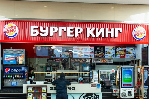 Burger King noodgedwongen door in Rusland
