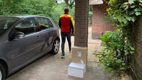 DHL bezorgt pakjes op afgesproken plek rondom huis