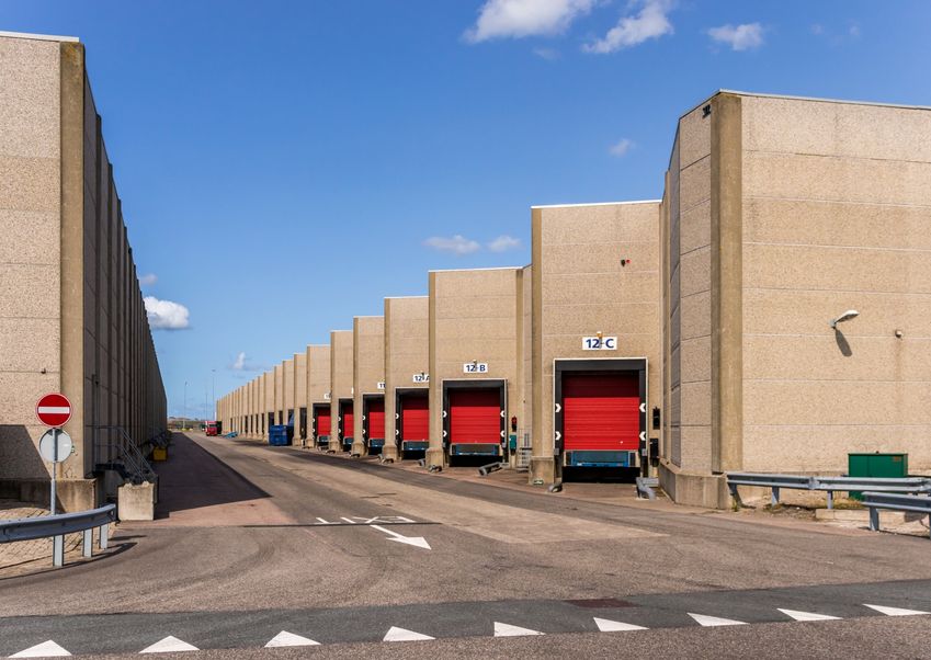 Logistic center. Logistic center
