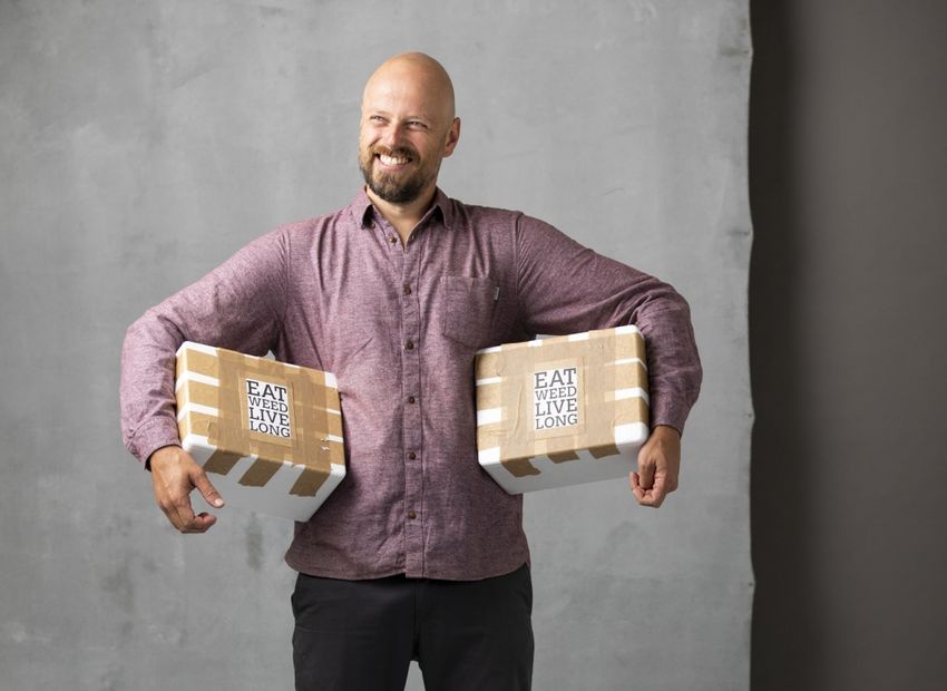 RetailRookie The Dutch Weed Burger: Hamburgers van zeewier