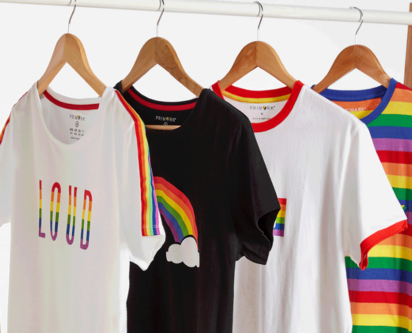 Primark zet met regenboogkleding in op LGBTI-gemeenschap