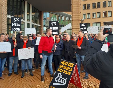 Acties bij Etos gaan in het nieuwe jaar verder