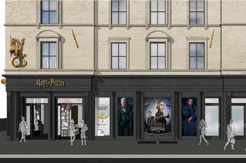 Eerste winkel van Harry Potter komt naar New York