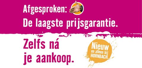 Hornbach komt met nieuwe prijsstrategie