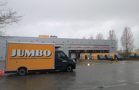 Jumbo opent tiende hub voor thuisbezorging