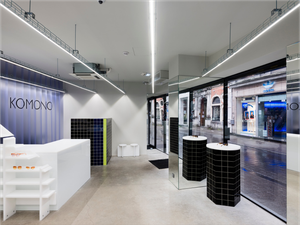 Weer zo'n mooie brillenwinkel: Komono in Antwerpen