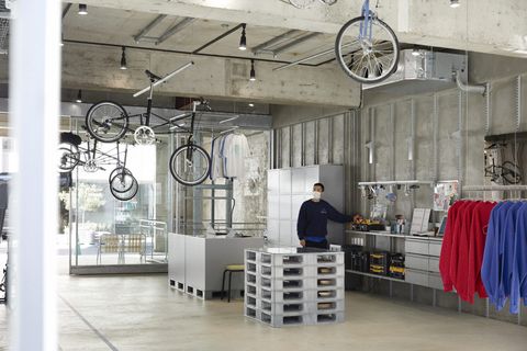 Hier huur je zwevende fietsen 