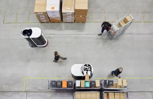 Robots in de logistiek: dat gaat op rolletjes