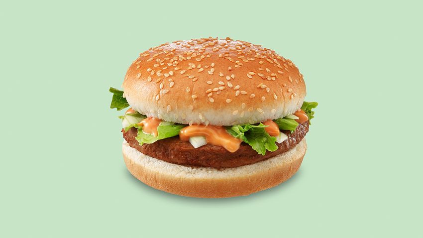 Hamburgers van De Vegetarische Slager te koop bij Smullers
