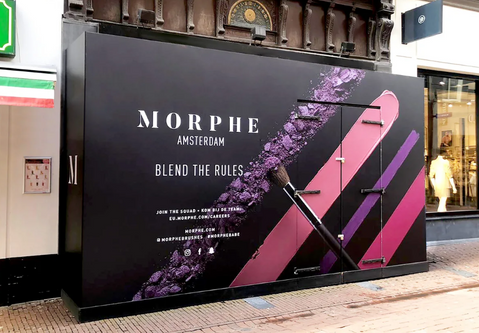 Cosmeticamerk Morphe opent eerste Nederlandse winkel