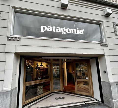 Patagonia's eerste stap in Nederland