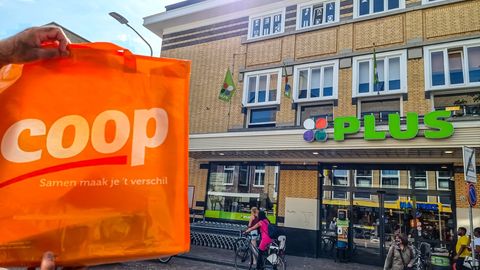 Plus en Coop zien omzet niet groeien