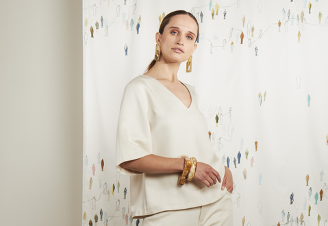 Einde oefening voor modemerk Rhumaa