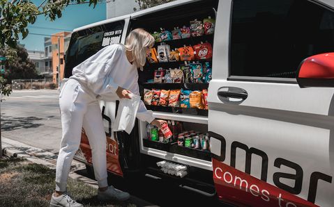 Robomart test geautomatiseerde supermarkt op wielen