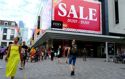 'Zomersolden bijna op niveau 2019'