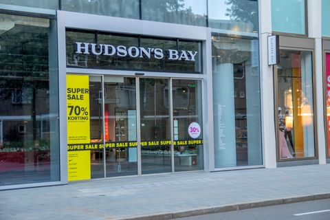 Alle warenhuizen Hudson's Bay dicht
