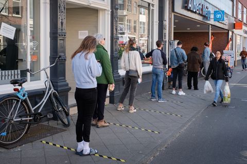 Minder overvallen op supermarkten door coronamaatregelen
