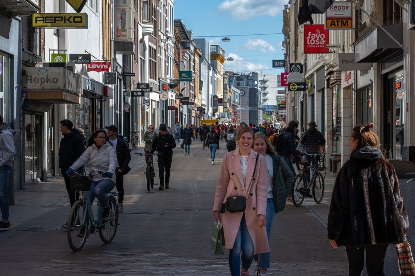 'Niet rustiger in winkelstraat door verscherpte coronamaatregelen'