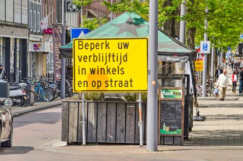 'Omzet in grote steden 38 procent lager'