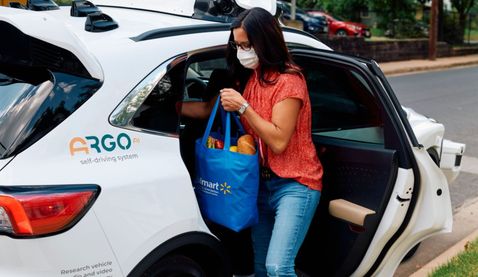 Walmart test zelfrijdende auto's in VS