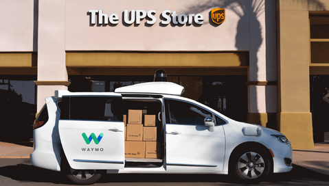 UPS zet zelfrijdende auto's in voor bezorging