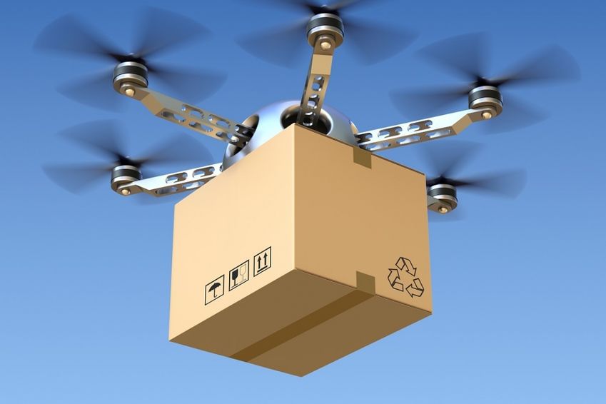 Daken als oplaadpunten voor bezorgdrones