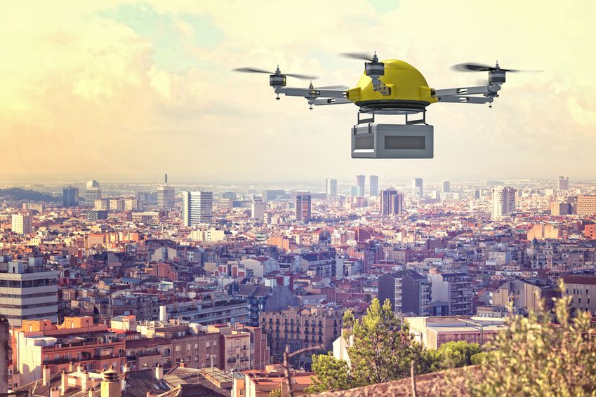 Startup test voedselbezorging met drones