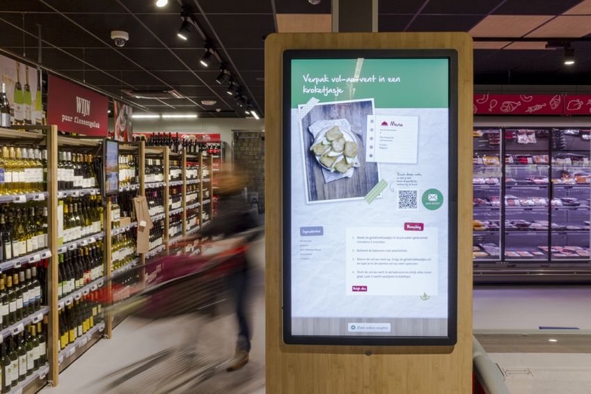 Het digitale concept van Spar in beeld