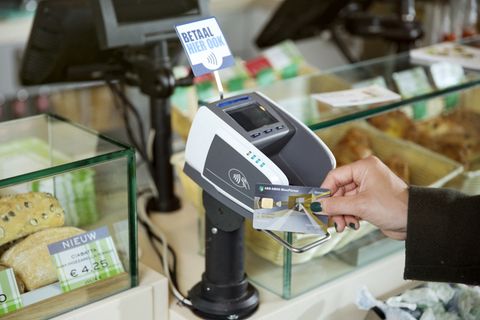 ​Contactloos betalen groeit exponentieel