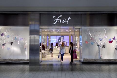 De high-end boetiek van Fruit of the Loom