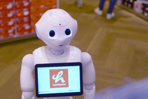 Dit deed de robot bij vanHaren