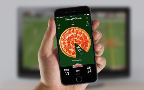 Appdate: Gratis pizza tijdens een honkbalwedstrijd