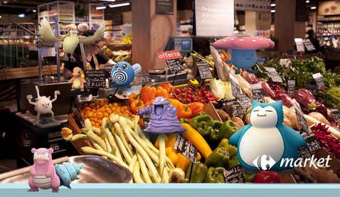 Carrefour lokt Pokémon-spelers met wedstrijd