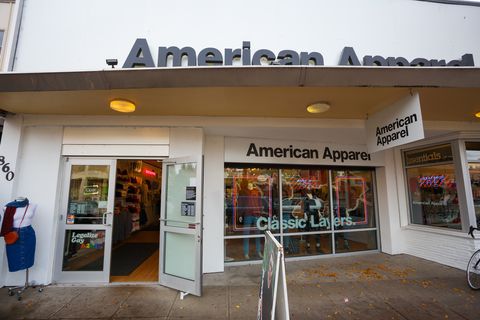 ​Interactieve displays bij American Apparel