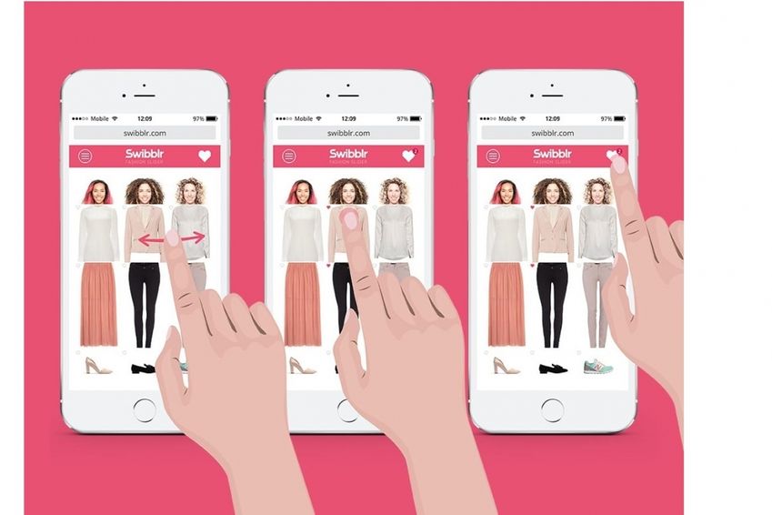 Appdate: Zo swipe je een kledingcombi bij elkaar