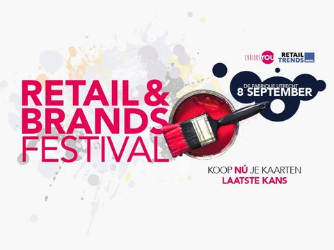 ​Nog 1 dag tot het Retail & Brands Festival 2016
