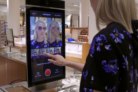 Dit is de ‘memory mirror’ van Neiman Marcus