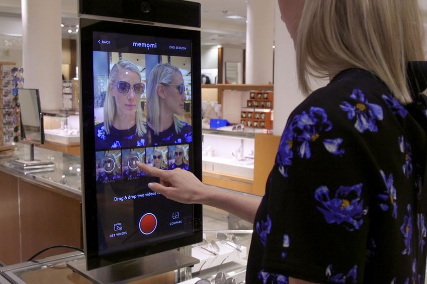 Dit is de ‘memory mirror’ van Neiman Marcus