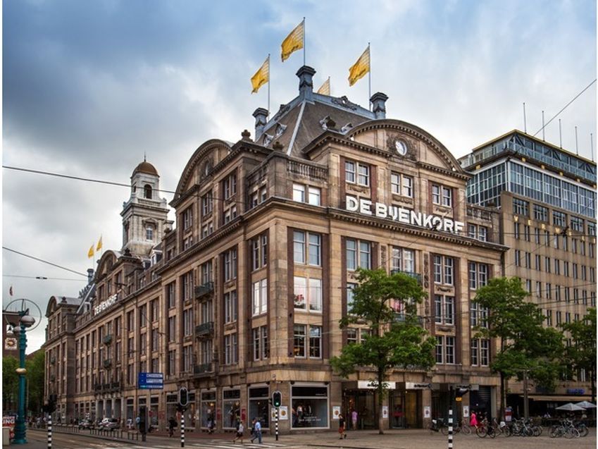 De Bijenkorf in zee met PostNL-punten