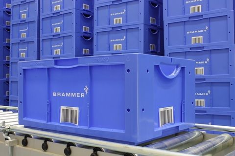 Kunststof bakken met uw logo of bedrijfsnaam?