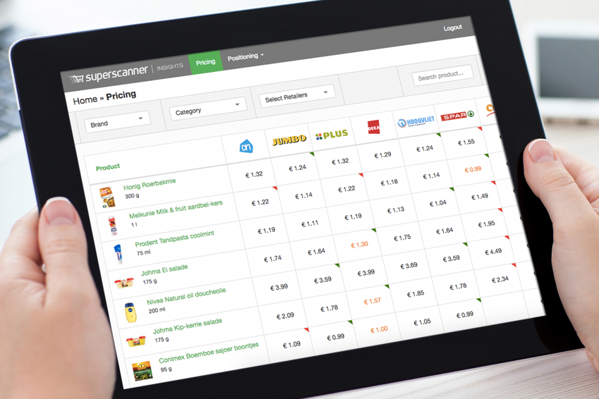 Superscanner geeft retailers inzicht in productprijzen