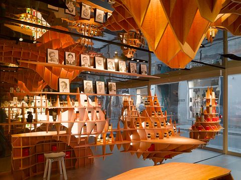 Een zwevende uitgeverij van geuren