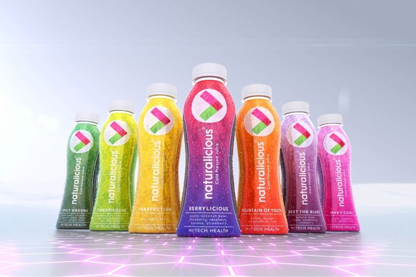 Naturalicious mikt op supermarkten en vendingmachines