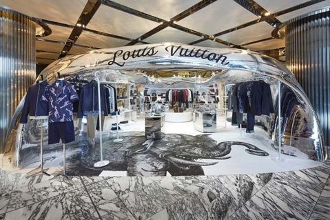 ​Louis Vuitton claimt primeur met 3D-geprinte winkel